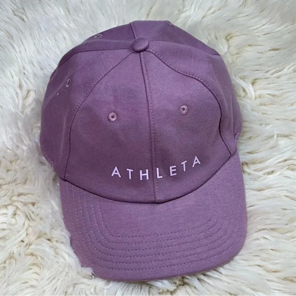 Athleta Women’s Purple Baseball Cap Adjustable Logo Hat